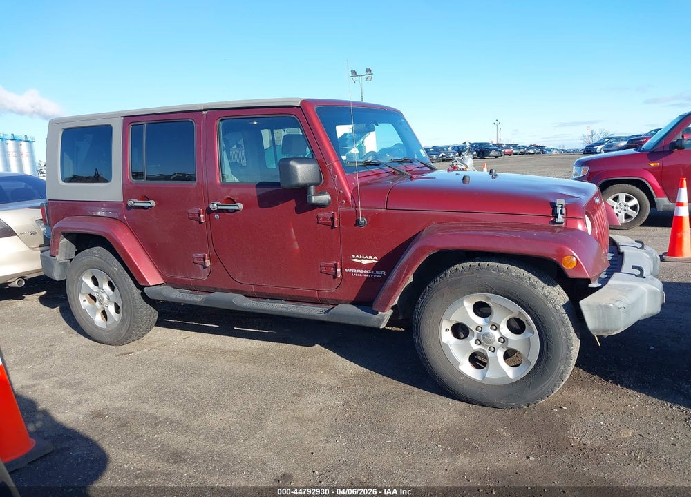 2007 JEEP WRANGLER UNLIMITED SAHARA VIN: 1J8GA591X7L106428