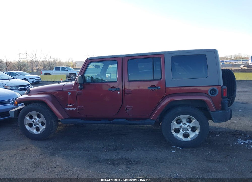 2007 JEEP WRANGLER UNLIMITED SAHARA VIN: 1J8GA591X7L106428
