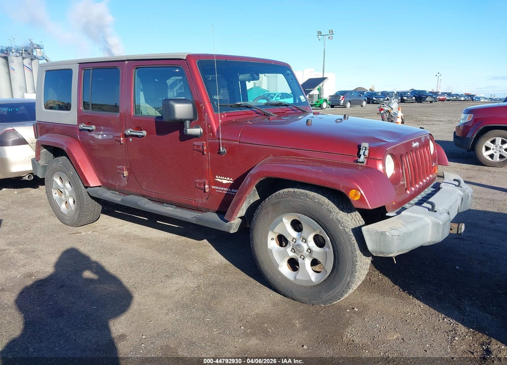 2007 JEEP WRANGLER UNLIMITED SAHARA VIN: 1J8GA591X7L106428
