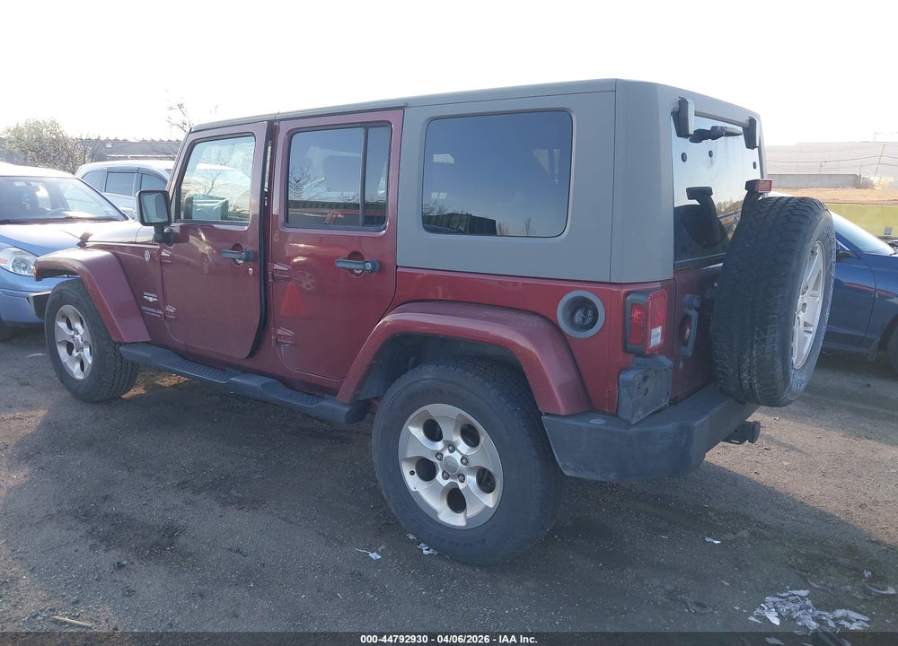 2007 JEEP WRANGLER UNLIMITED SAHARA VIN: 1J8GA591X7L106428