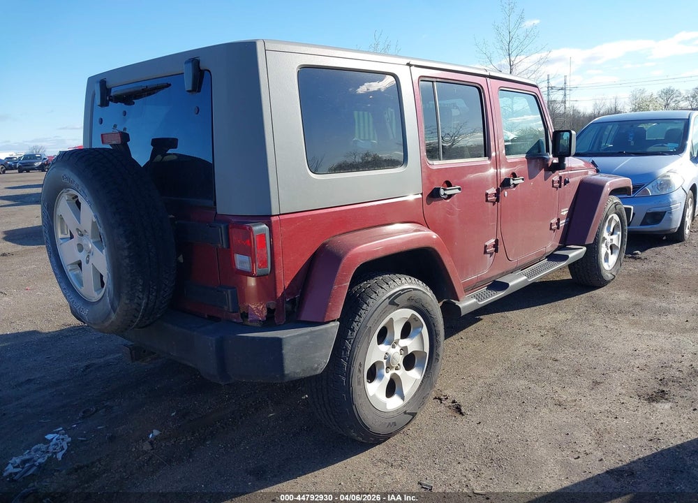 2007 JEEP WRANGLER UNLIMITED SAHARA VIN: 1J8GA591X7L106428