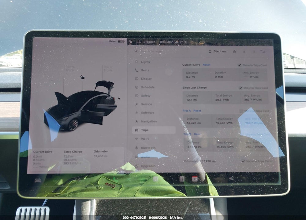 2018 TESLA MODEL 3 LONG RANGE/PERFORMANCE VIN: 5YJ3E1EB7JF083217