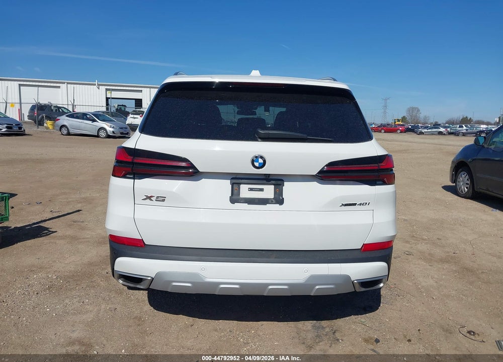 2026 BMW X5 XDRIVE40I VIN: 5UX23EU09T9145138