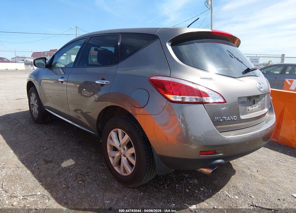 2011 NISSAN MURANO S VIN: JN8AZ1MW7BW161917