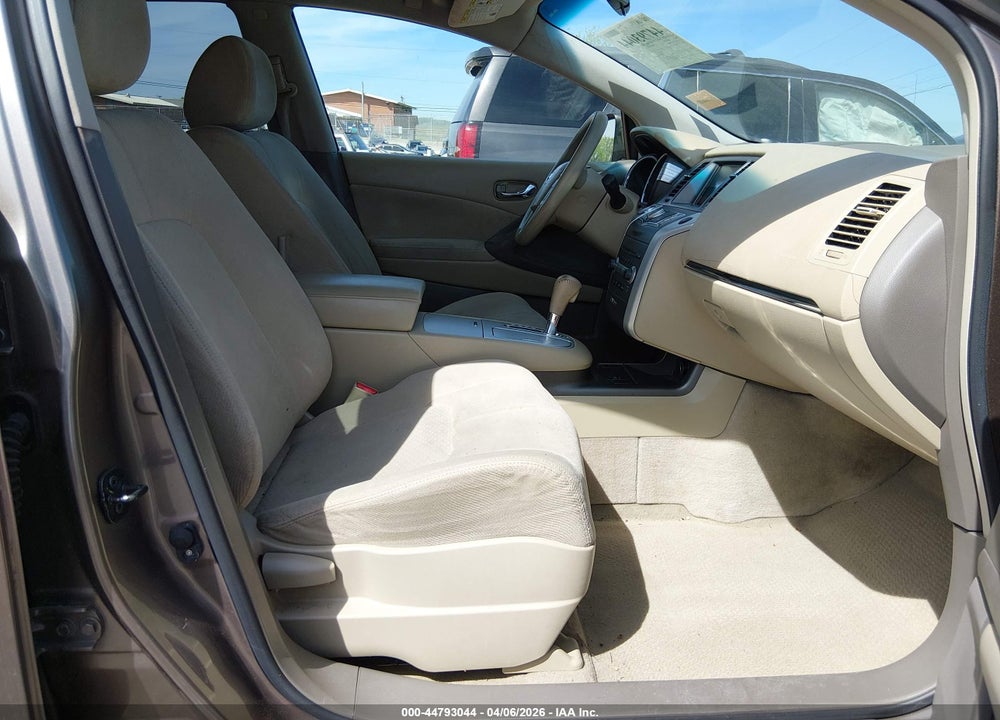 2011 NISSAN MURANO S VIN: JN8AZ1MW7BW161917