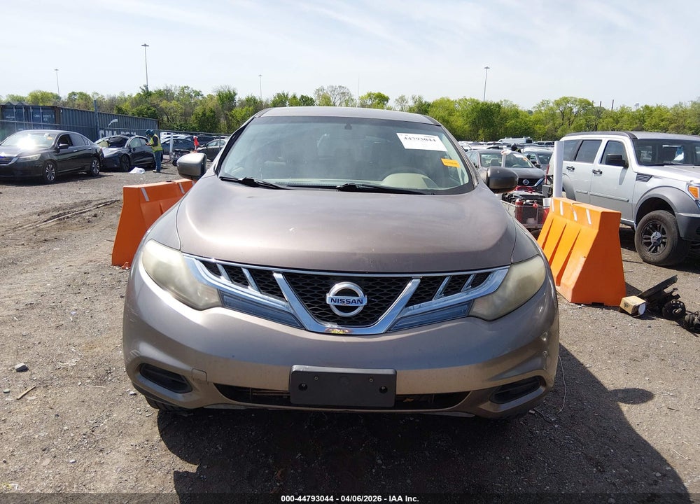 2011 NISSAN MURANO S VIN: JN8AZ1MW7BW161917