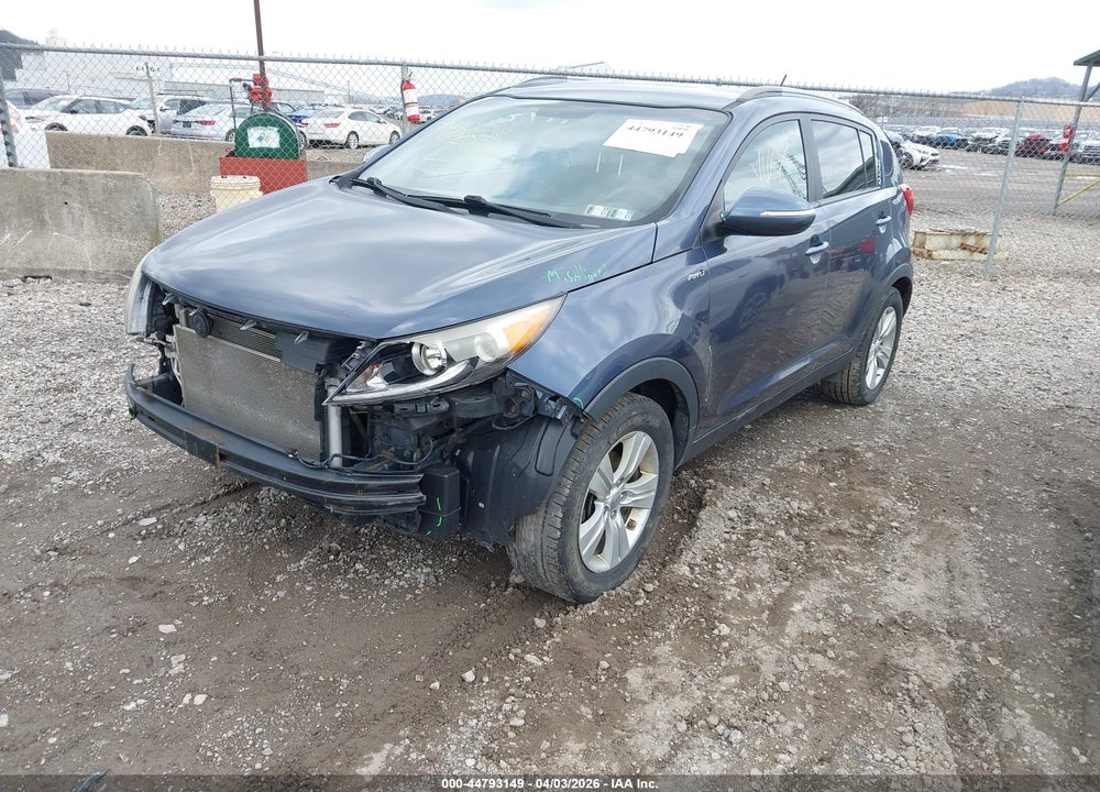 2013 KIA SPORTAGE LX VIN: KNDPBCA22D7521115