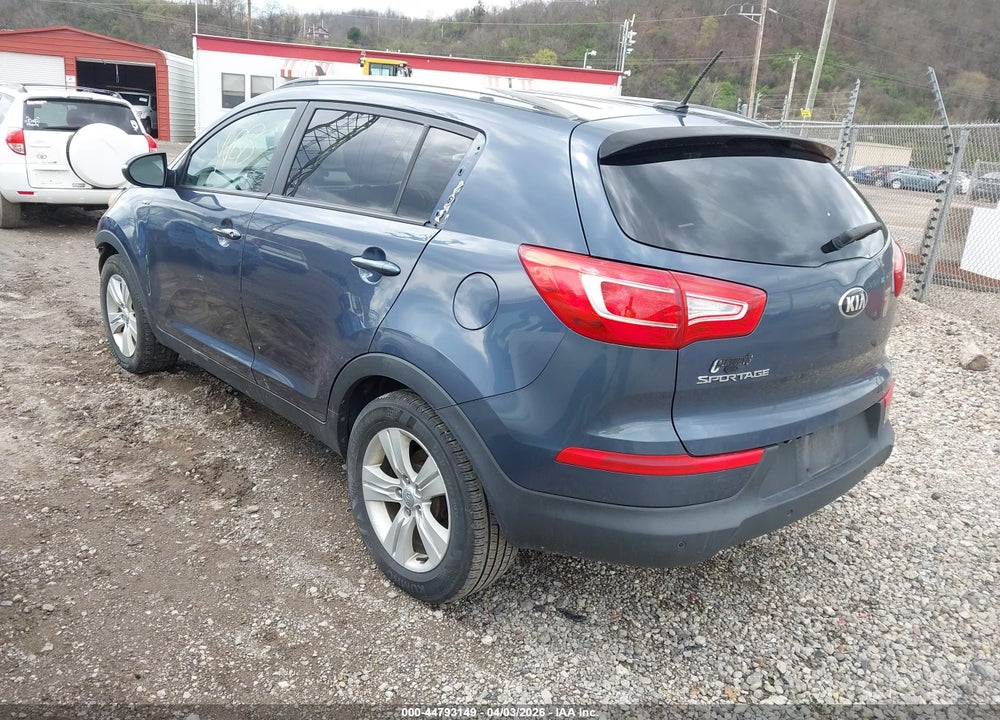 2013 KIA SPORTAGE LX VIN: KNDPBCA22D7521115