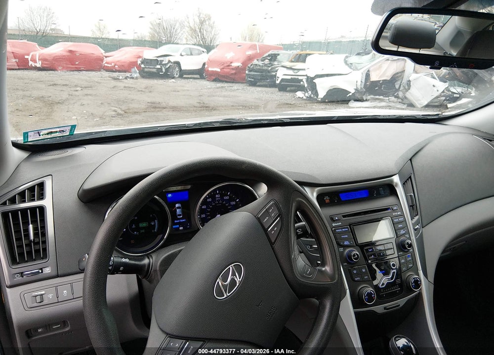 2012 HYUNDAI SONATA HYBRID VIN: KMHEC4A40CA063261