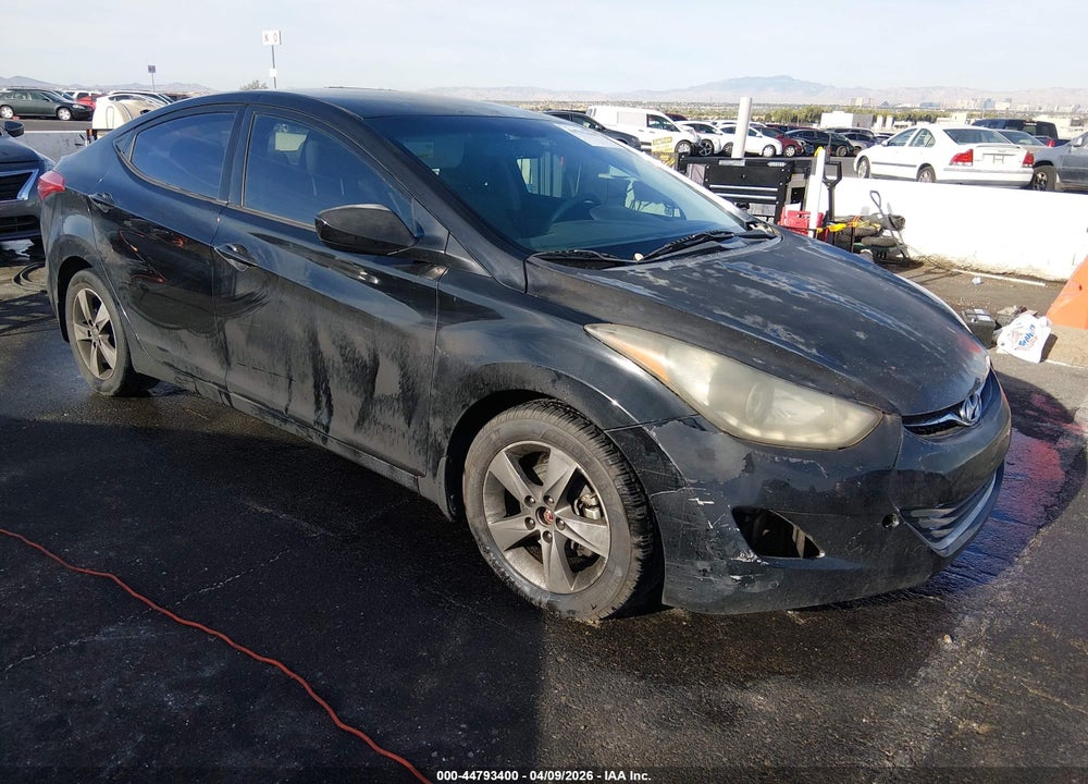 2013 HYUNDAI ELANTRA GLS VIN: KMHDH4AE6DU789065