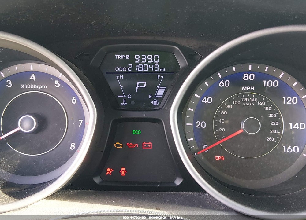 2013 HYUNDAI ELANTRA GLS VIN: KMHDH4AE6DU789065