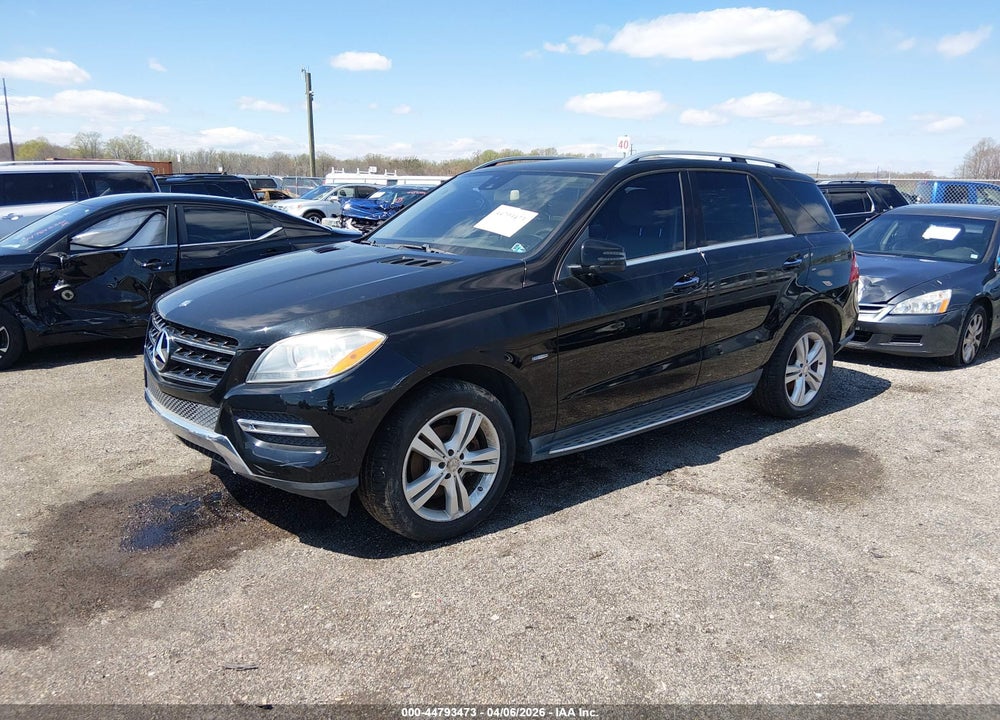 2012 MERCEDES-BENZ ML 350 BLUETEC 4MATIC VIN: 4JGDA2EB8CA056377