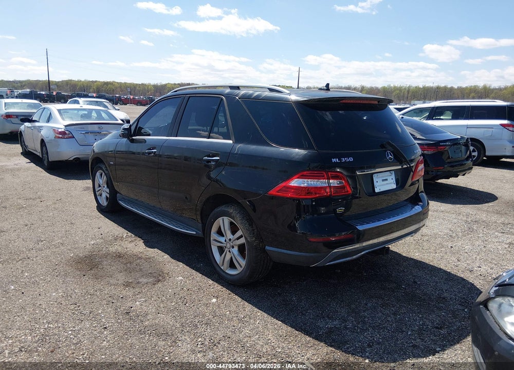 2012 MERCEDES-BENZ ML 350 BLUETEC 4MATIC VIN: 4JGDA2EB8CA056377