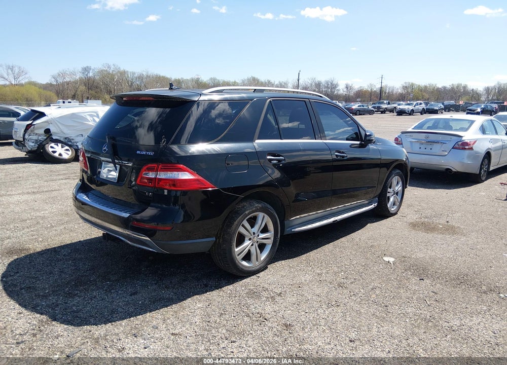 2012 MERCEDES-BENZ ML 350 BLUETEC 4MATIC VIN: 4JGDA2EB8CA056377