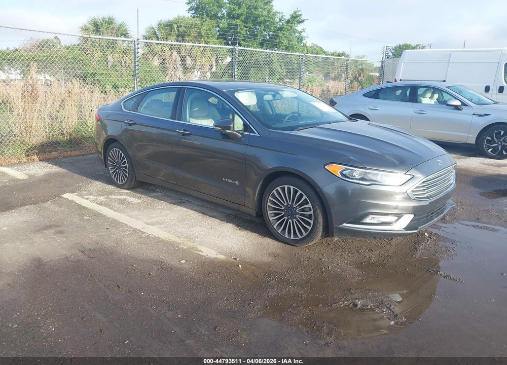 2018 FORD FUSION HYBRID TITANIUM VIN: 3FA6P0RU2JR206360
