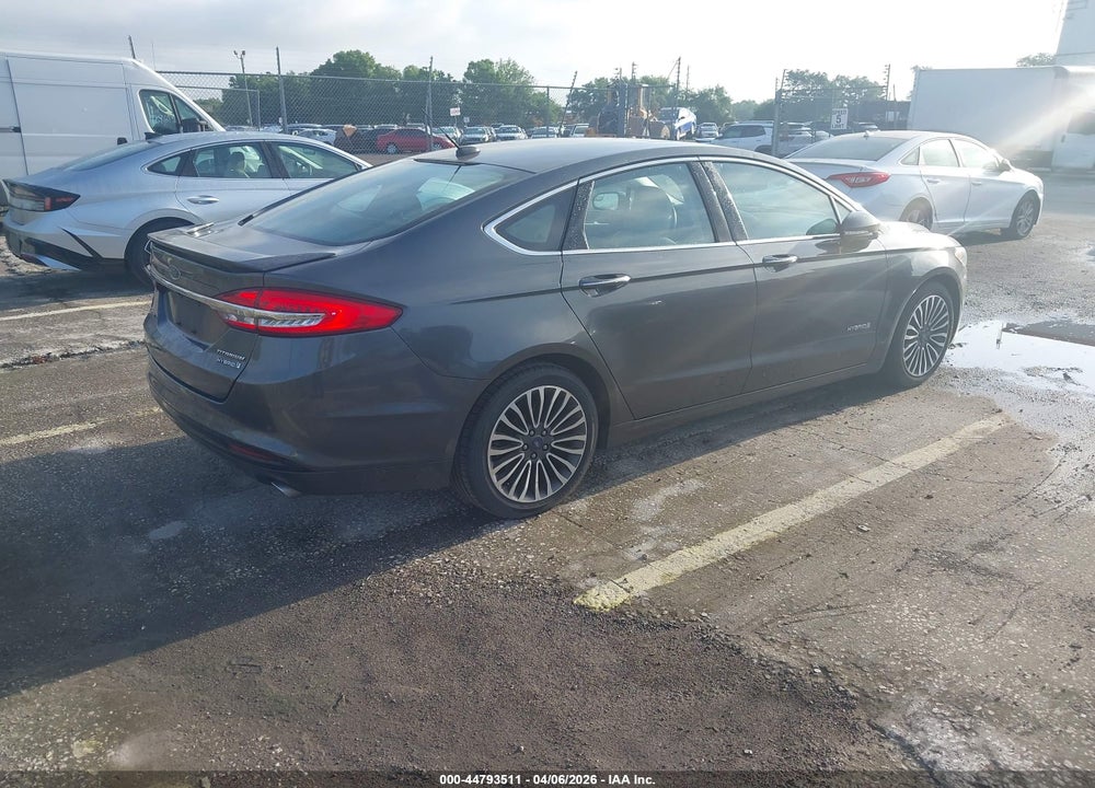 2018 FORD FUSION HYBRID TITANIUM VIN: 3FA6P0RU2JR206360