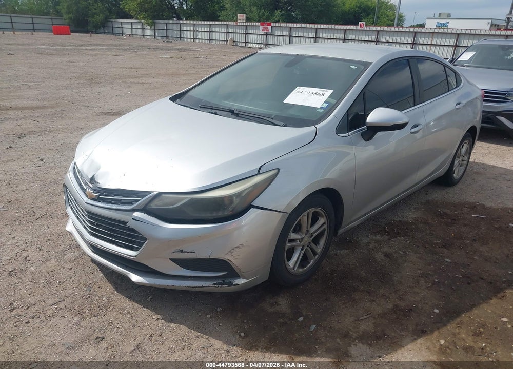 2017 CHEVROLET CRUZE LT AUTO VIN: 1G1BE5SM2H7101219