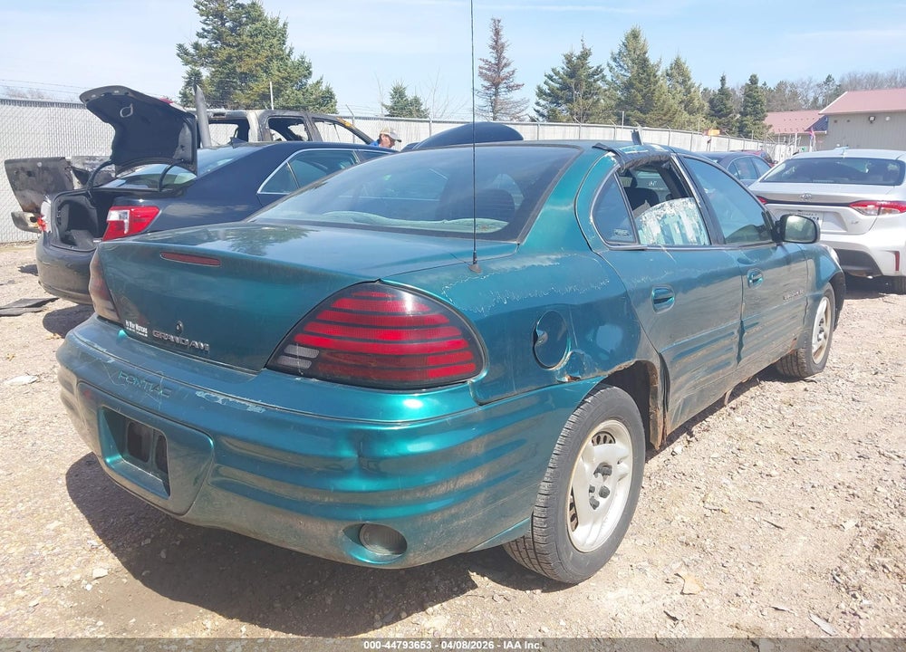 1999 PONTIAC GRAND AM SE1 VIN: 1G2NE52E7XC552301