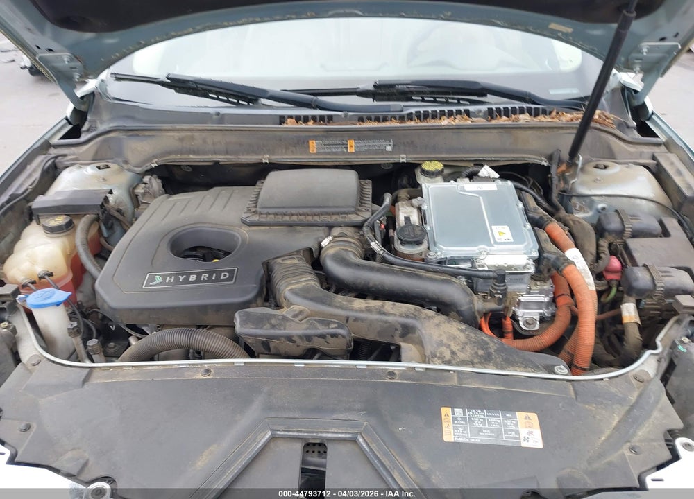 2014 LINCOLN MKZ HYBRID VIN: 3LN6L2LU0ER832274