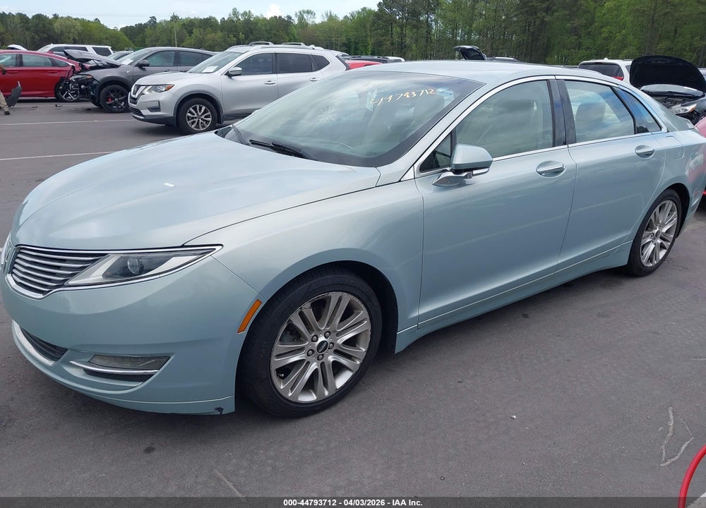 2014 LINCOLN MKZ HYBRID VIN: 3LN6L2LU0ER832274