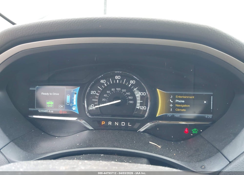 2014 LINCOLN MKZ HYBRID VIN: 3LN6L2LU0ER832274
