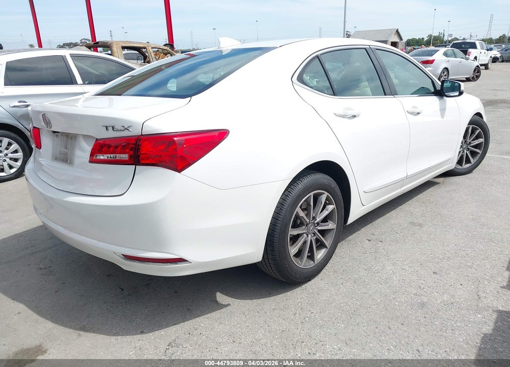 2020 ACURA TLX TECH PACKAGE VIN: 19UUB1F5XLA004884