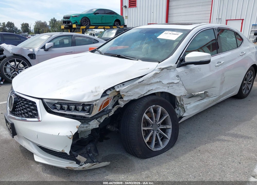 2020 ACURA TLX TECH PACKAGE VIN: 19UUB1F5XLA004884