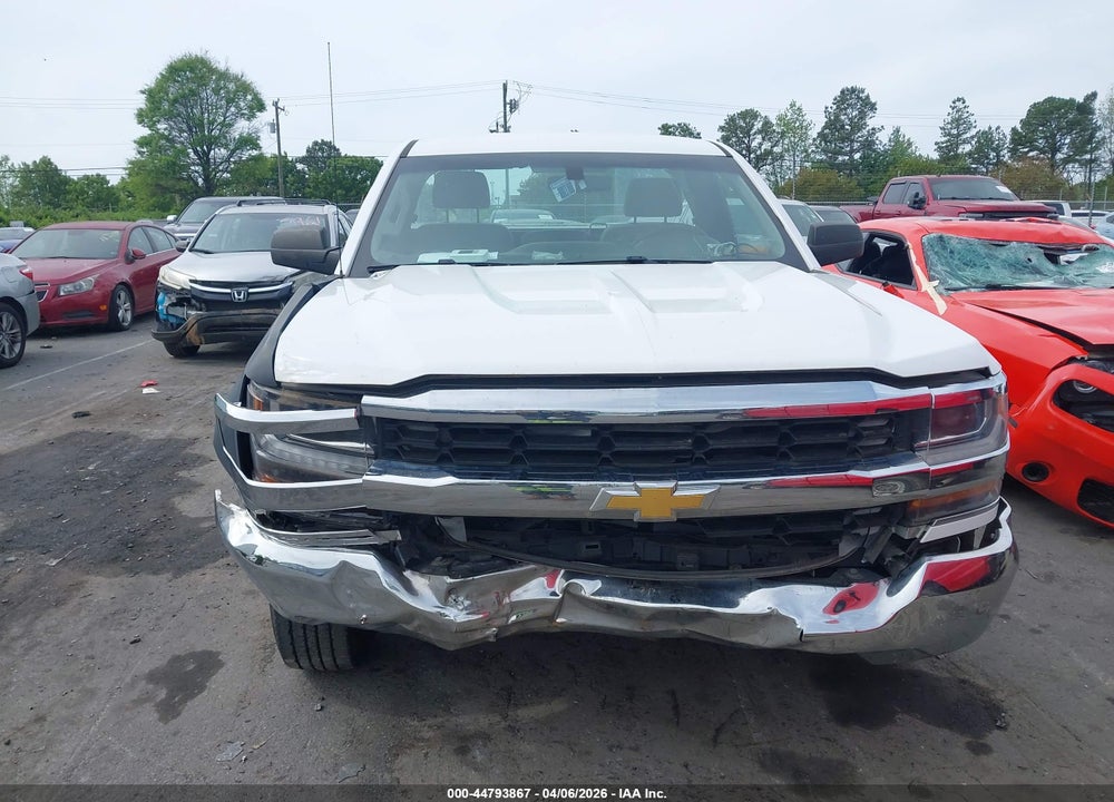 2016 CHEVROLET SILVERADO 1500 WT VIN: 1GCNCNEH8GZ232280