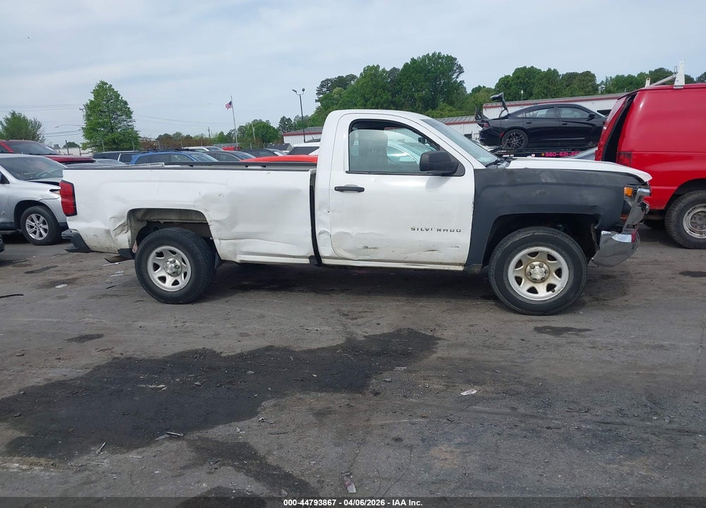2016 CHEVROLET SILVERADO 1500 WT VIN: 1GCNCNEH8GZ232280