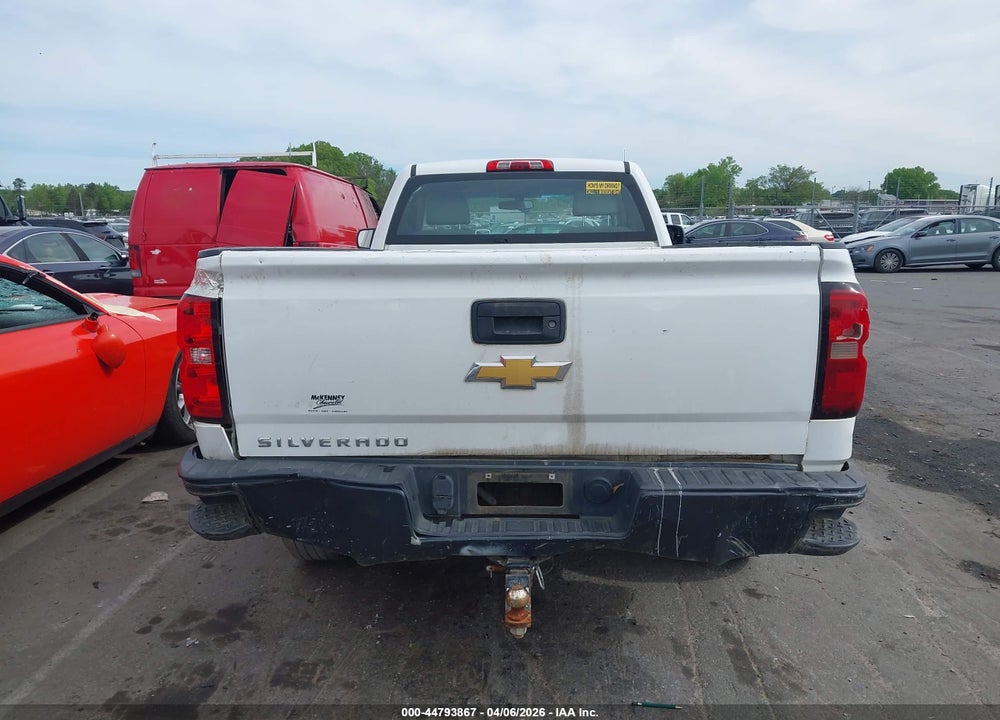 2016 CHEVROLET SILVERADO 1500 WT VIN: 1GCNCNEH8GZ232280