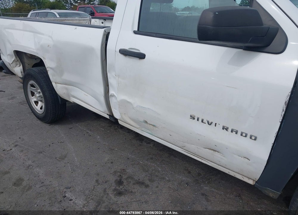 2016 CHEVROLET SILVERADO 1500 WT VIN: 1GCNCNEH8GZ232280