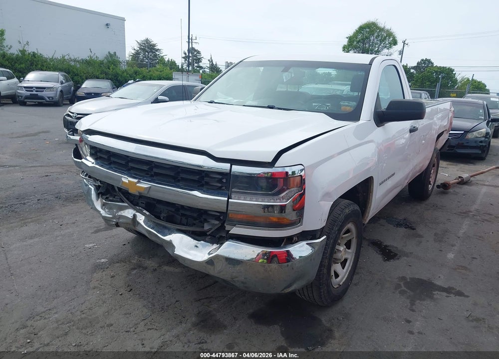 2016 CHEVROLET SILVERADO 1500 WT VIN: 1GCNCNEH8GZ232280