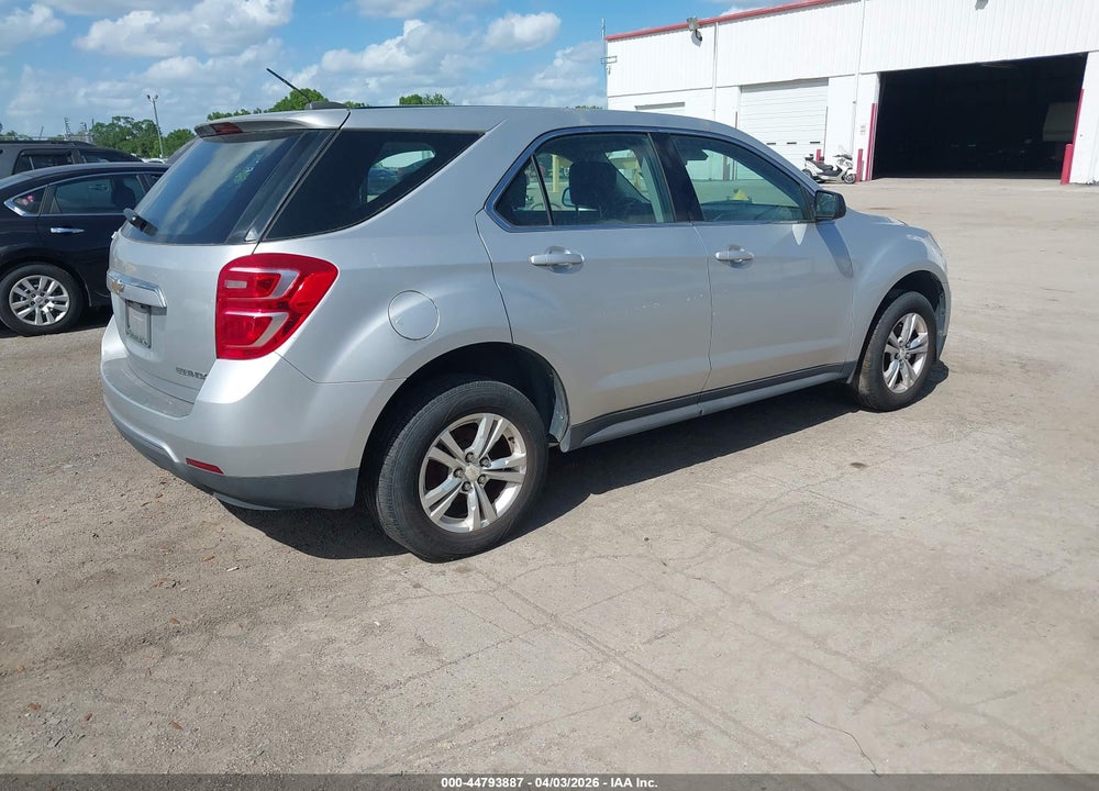 2016 CHEVROLET EQUINOX LS VIN: 2GNALBEKXG1169949