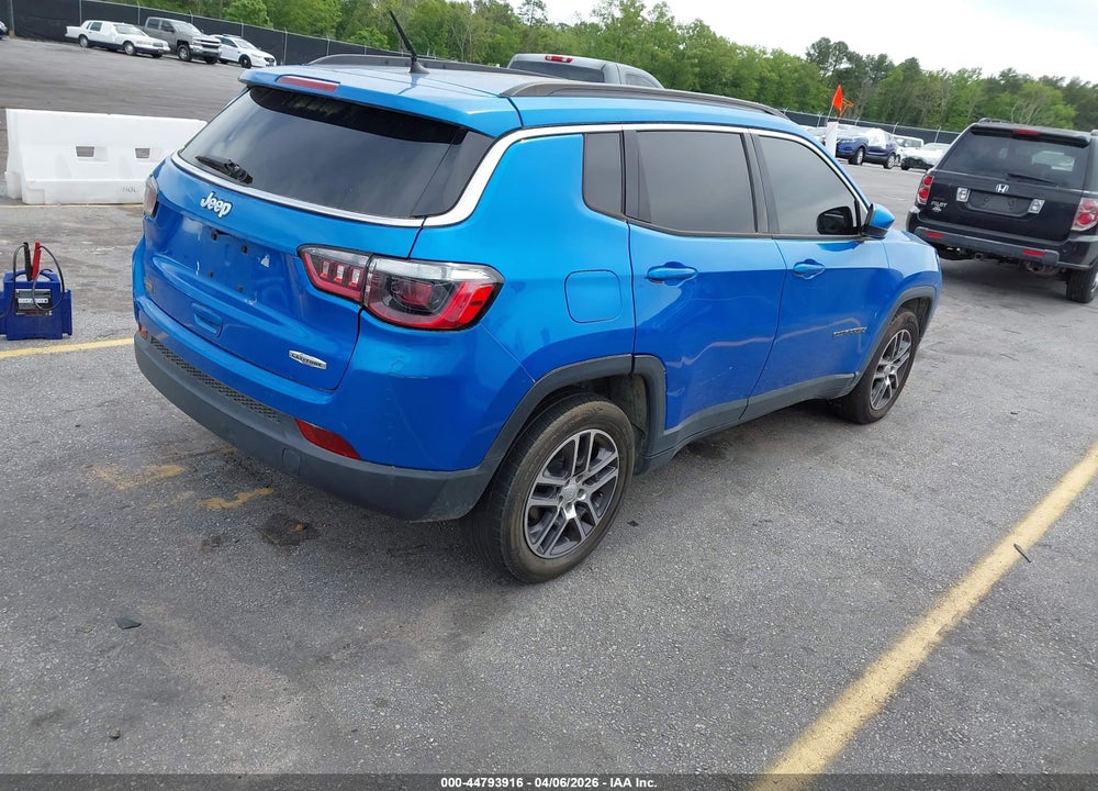 2018 JEEP COMPASS SUN AND WHEEL FWD VIN: 3C4NJCBB3JT488075