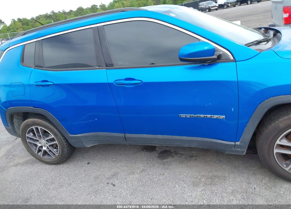 2018 JEEP COMPASS SUN AND WHEEL FWD VIN: 3C4NJCBB3JT488075