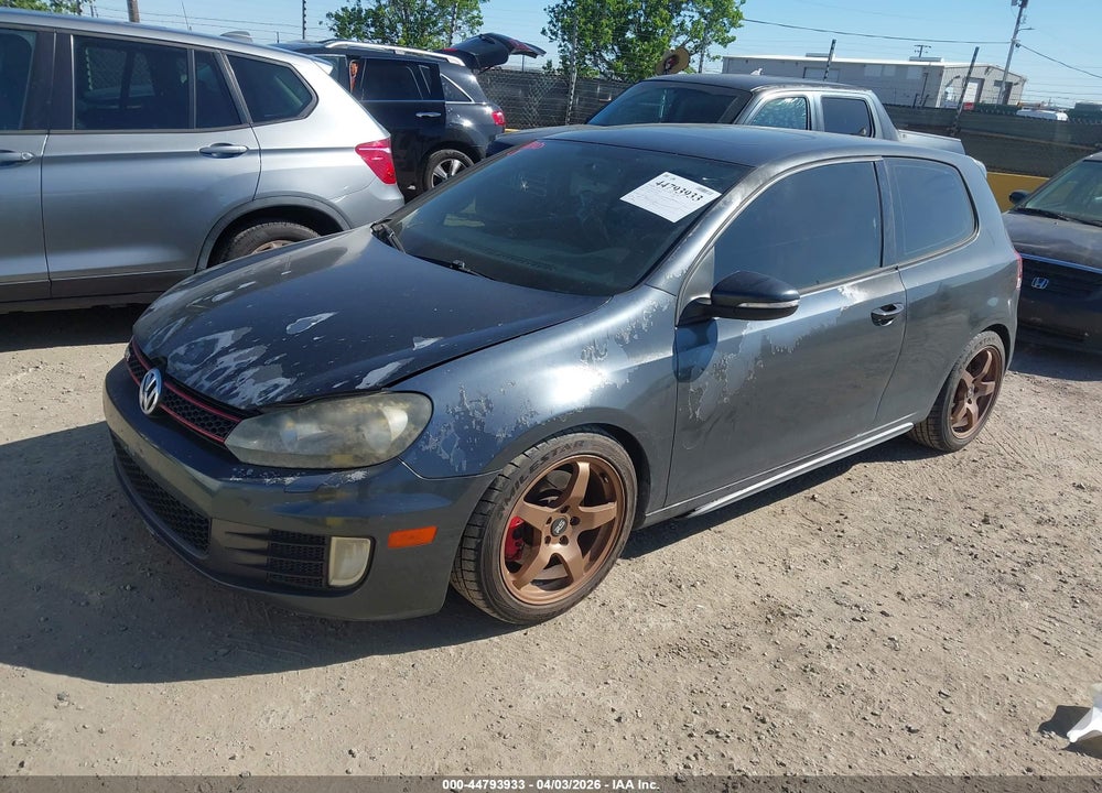 2010 VOLKSWAGEN GTI 2-DOOR VIN: WVWED7AJ4AW309348