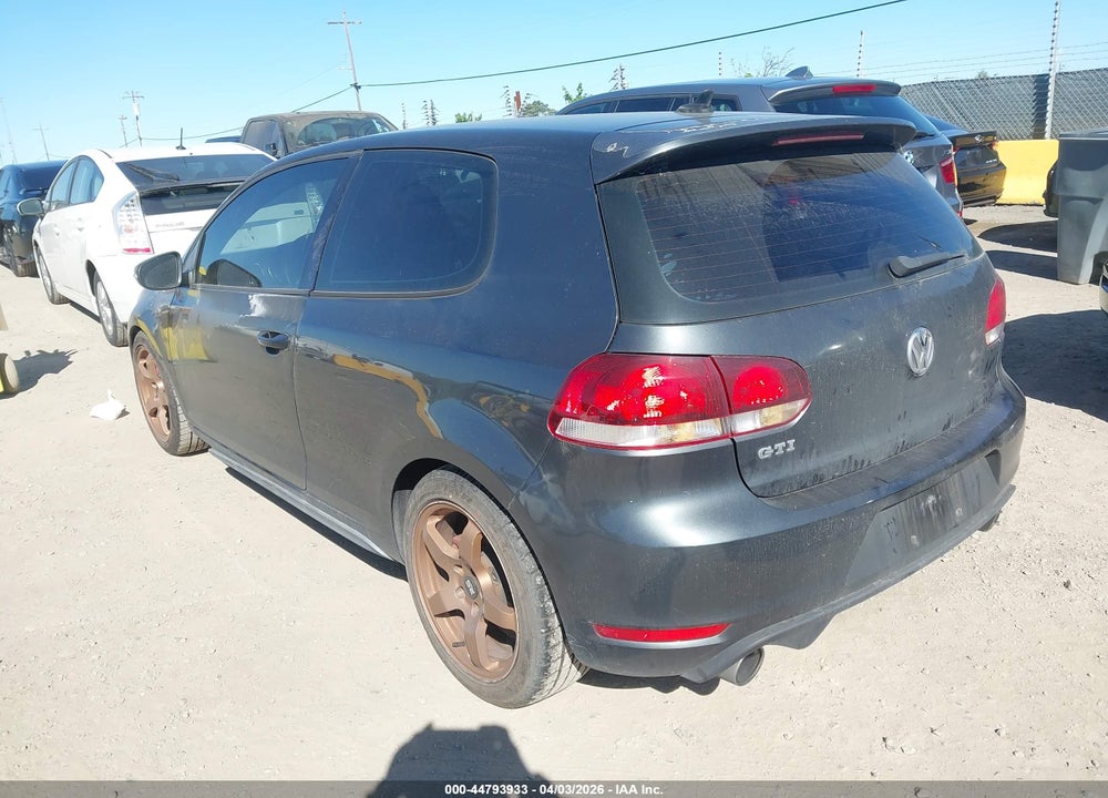 2010 VOLKSWAGEN GTI 2-DOOR VIN: WVWED7AJ4AW309348