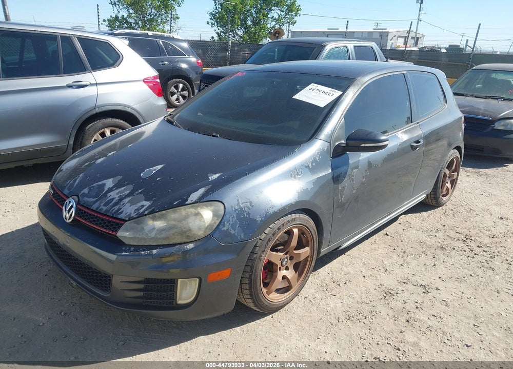 2010 VOLKSWAGEN GTI 2-DOOR VIN: WVWED7AJ4AW309348