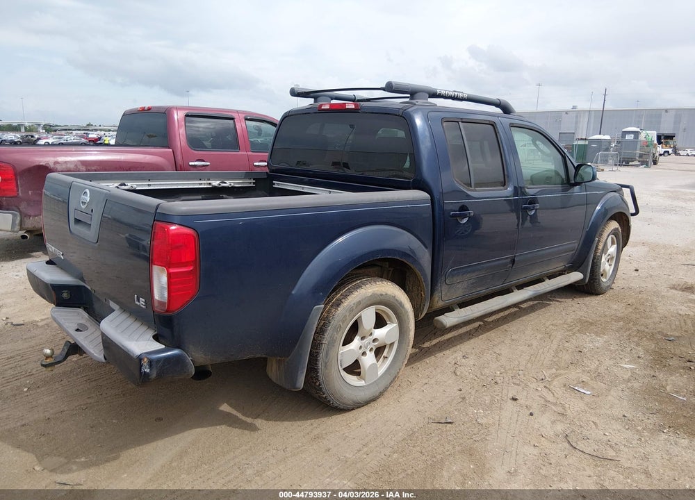 2007 NISSAN FRONTIER LE VIN: 1N6AD07U87C417423
