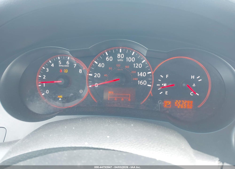 2008 NISSAN ALTIMA 2.5 S VIN: 1N4AL21E58C262324