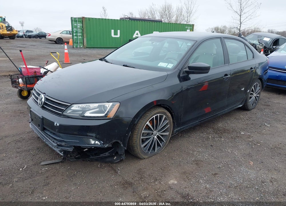 2016 VOLKSWAGEN JETTA 1.8T SPORT VIN: 3VWD17AJXGM303158