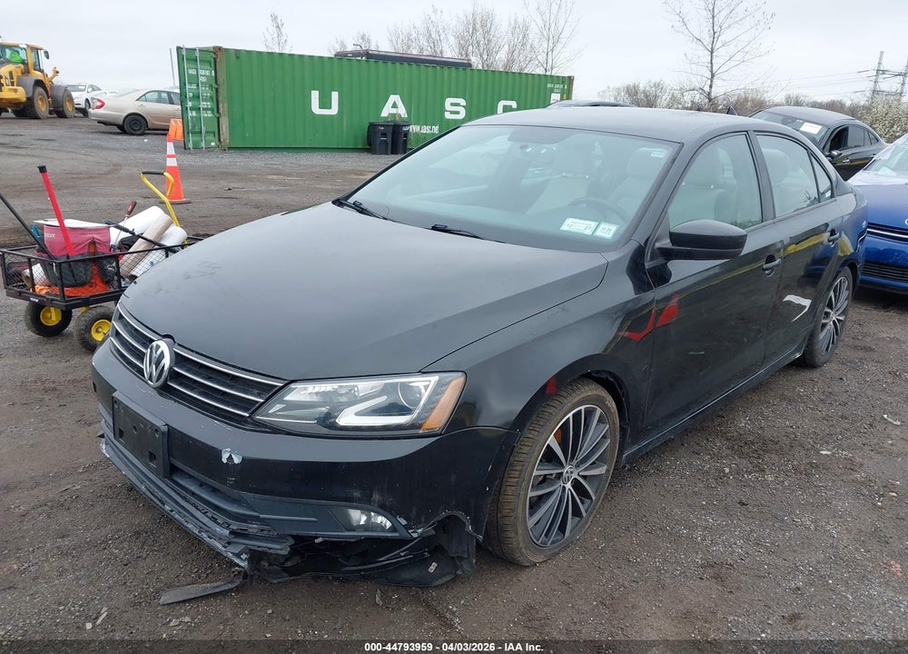 2016 VOLKSWAGEN JETTA 1.8T SPORT VIN: 3VWD17AJXGM303158