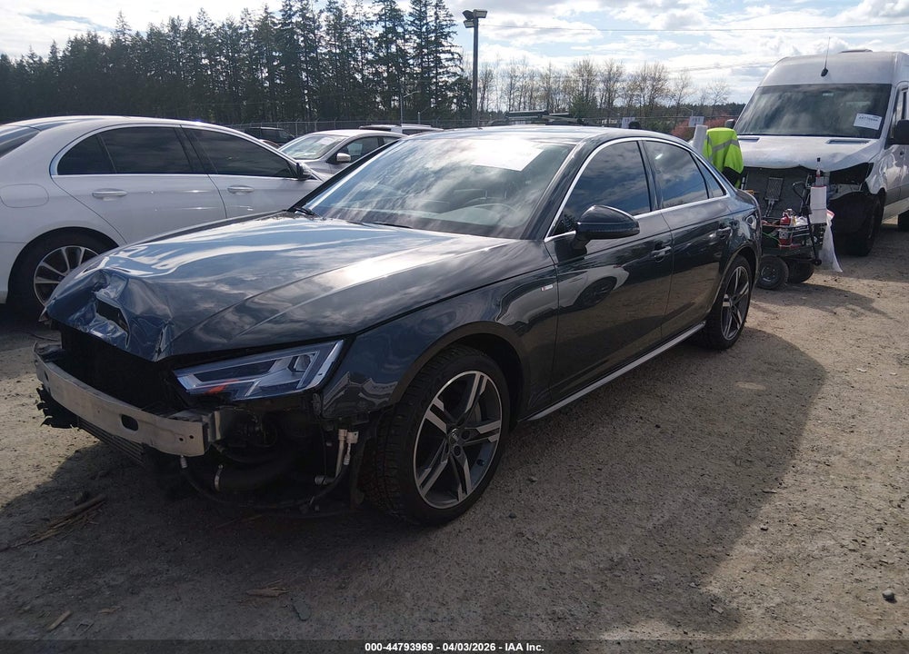 2017 AUDI A4 2.0T PREMIUM VIN: WAUENAF42HN028952