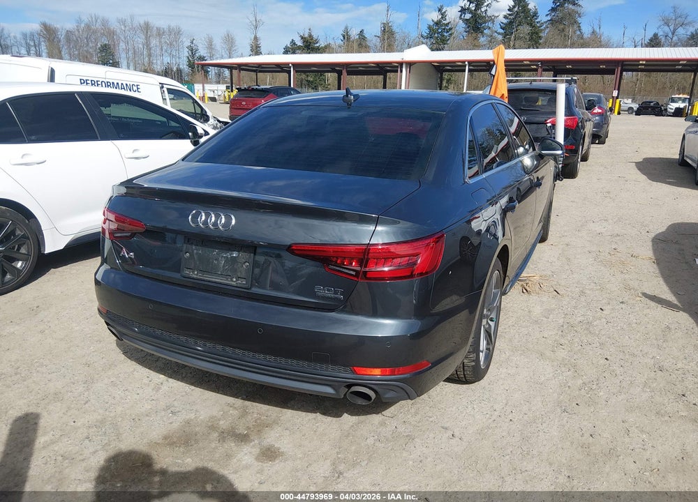 2017 AUDI A4 2.0T PREMIUM VIN: WAUENAF42HN028952