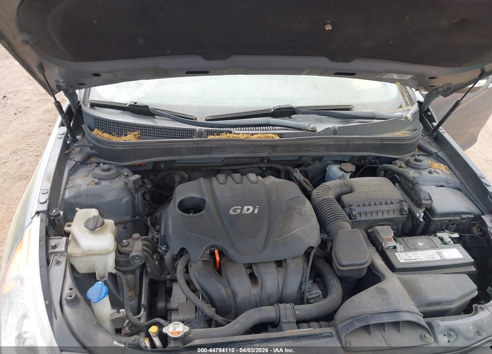 2014 HYUNDAI SONATA GLS VIN: 5NPEB4AC2EH907732