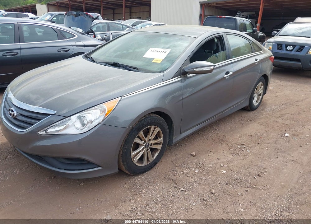2014 HYUNDAI SONATA GLS VIN: 5NPEB4AC2EH907732