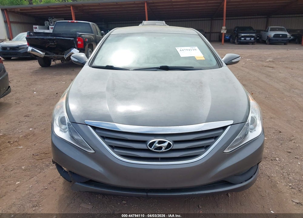 2014 HYUNDAI SONATA GLS VIN: 5NPEB4AC2EH907732