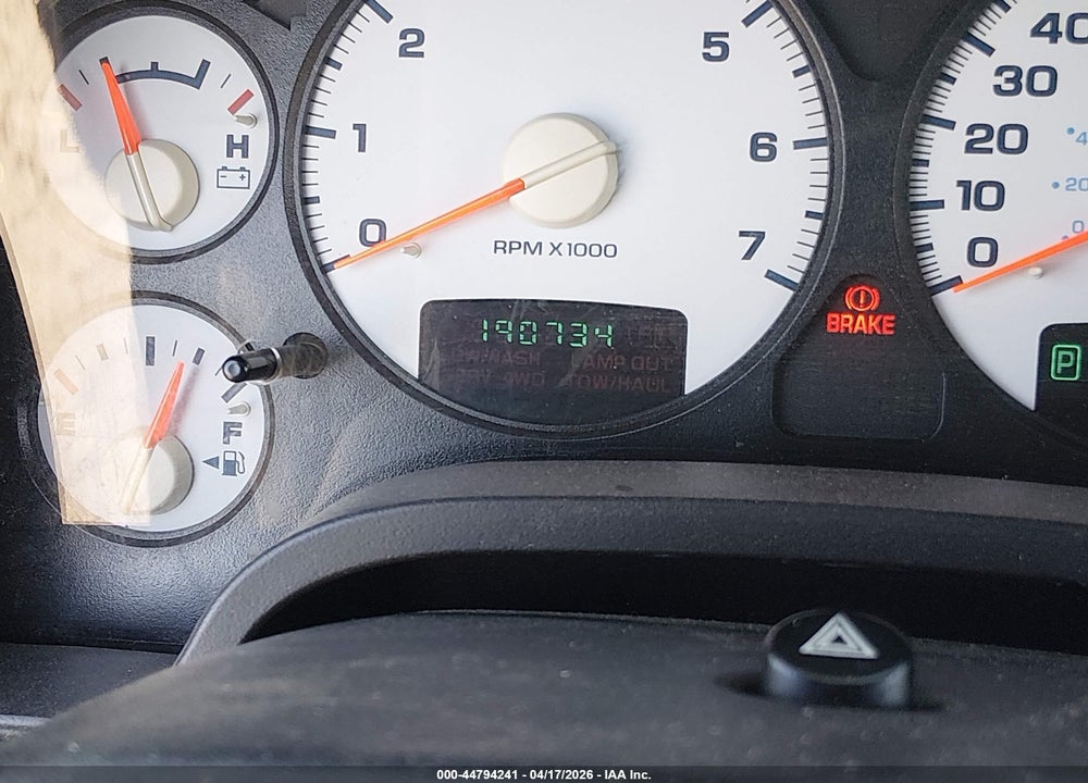 2005 DODGE RAM 1500 SLT/LARAMIE VIN: 1D7HA18D45S339911