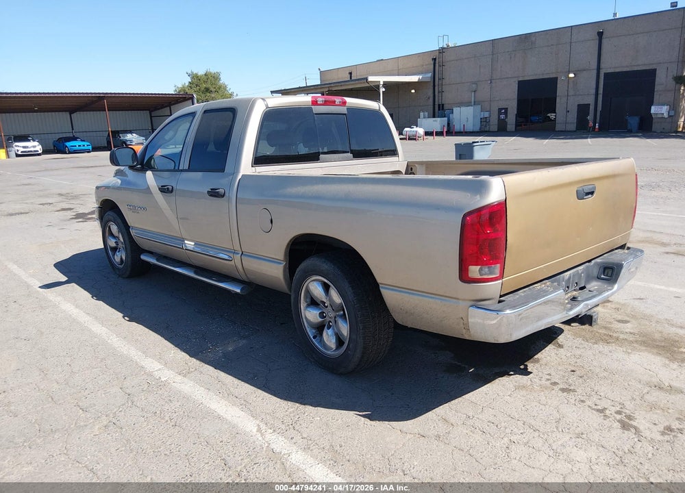 2005 DODGE RAM 1500 SLT/LARAMIE VIN: 1D7HA18D45S339911