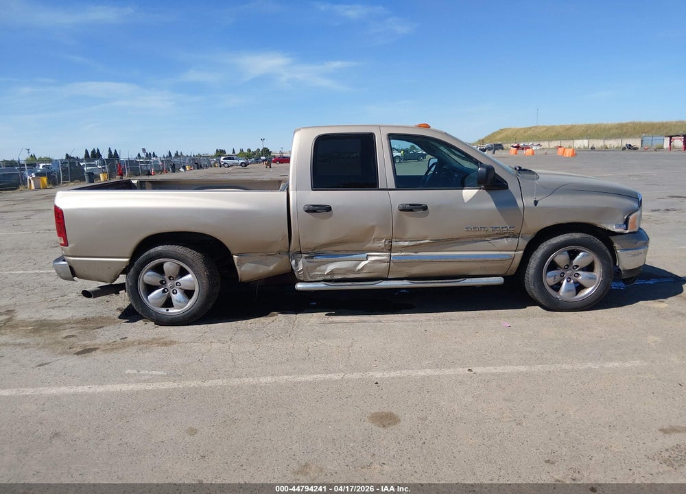 2005 DODGE RAM 1500 SLT/LARAMIE VIN: 1D7HA18D45S339911